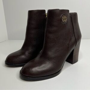 Tory Burch Junction Ankle Boots in Brown Size 7